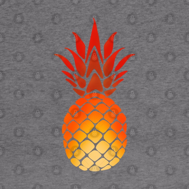 Pineapple Red by Danispolez_illustrations